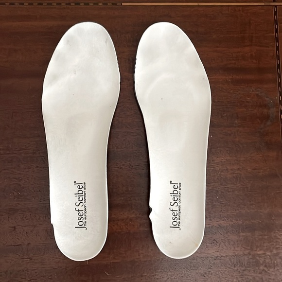 Josef Seibel - Canyon Schwartz Sneakers - Black, White Stitching - 39 / US 8.5-9 - Picture 7 of 8